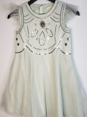 Disney Store Jasmine Fancy Dress Girls Party Dress 7/8 Aladdin